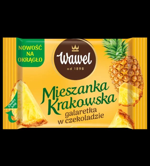 Cukierki Luz 1kg Mieszanka Krakowska na Okrągło Ananasowa Wawel