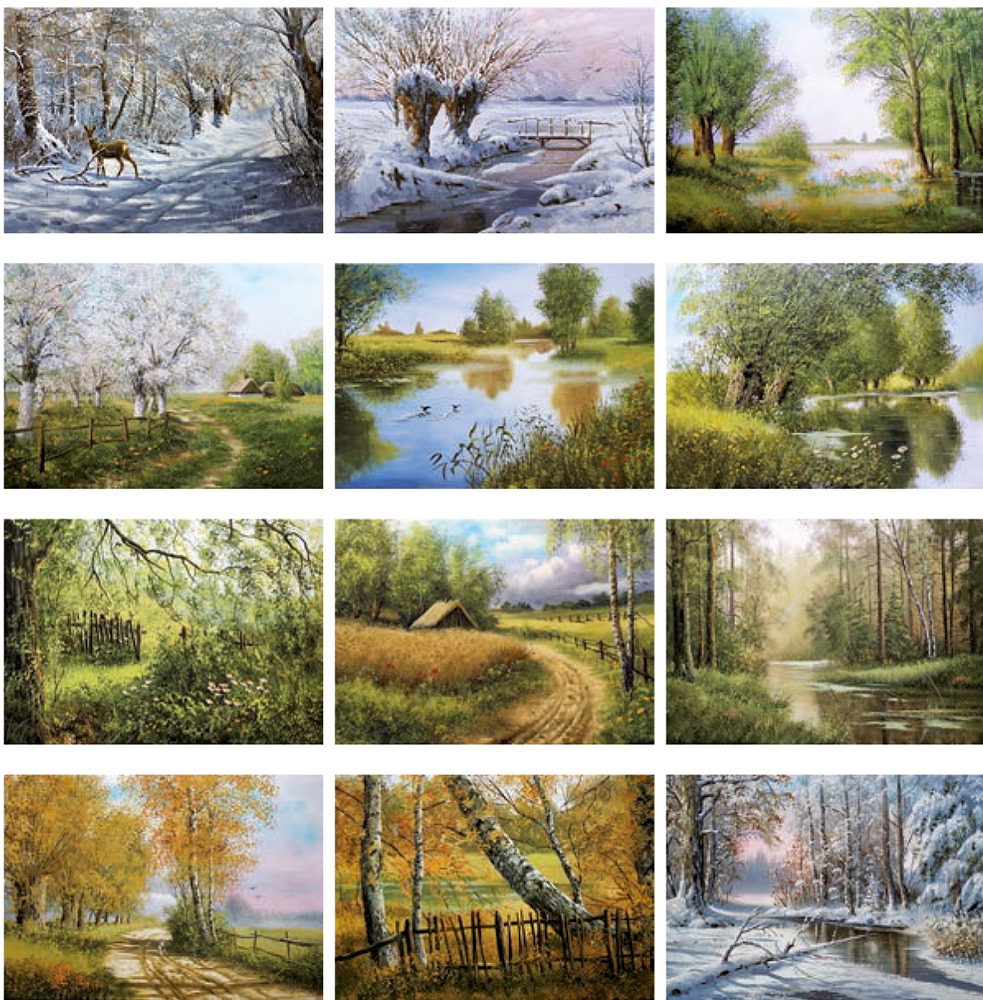 Kalendarz Rodzinny WL06 Polskie Zakątki 2026