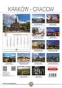 Kalendarz Ścienny 2026 Kraków Fotografia B4