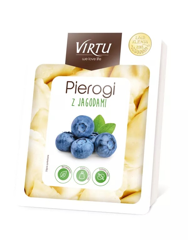 Pierogi aux Myrtilles 400g Virtu