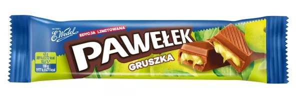 Baton Pawełek 45g Smaki Lata Gruszka Wedel