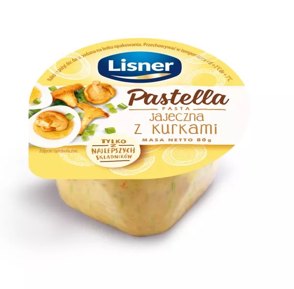 Pastă cu Ouă și Ghebe 80g Pastella Lisner