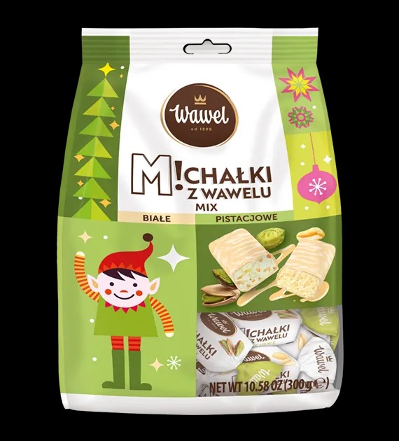 Michałki Albe Și Cu Fistic MIX 300g