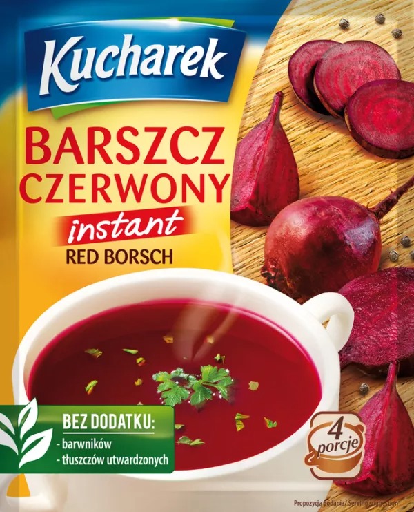 Zupa w proszku barszcz czerwony instant 48g Kucharek