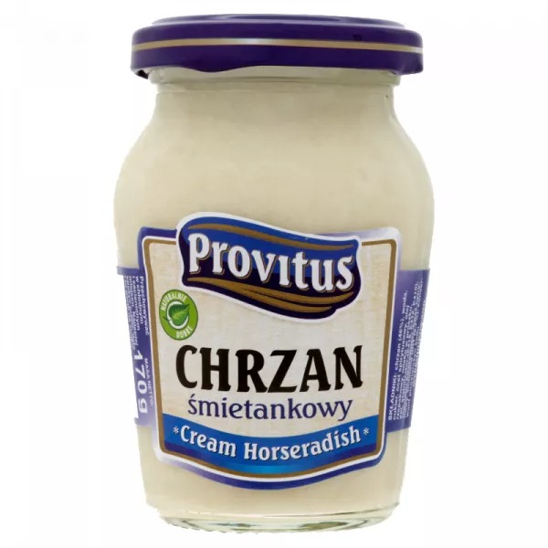 Chrzan śmietankowy 170 g Provitus