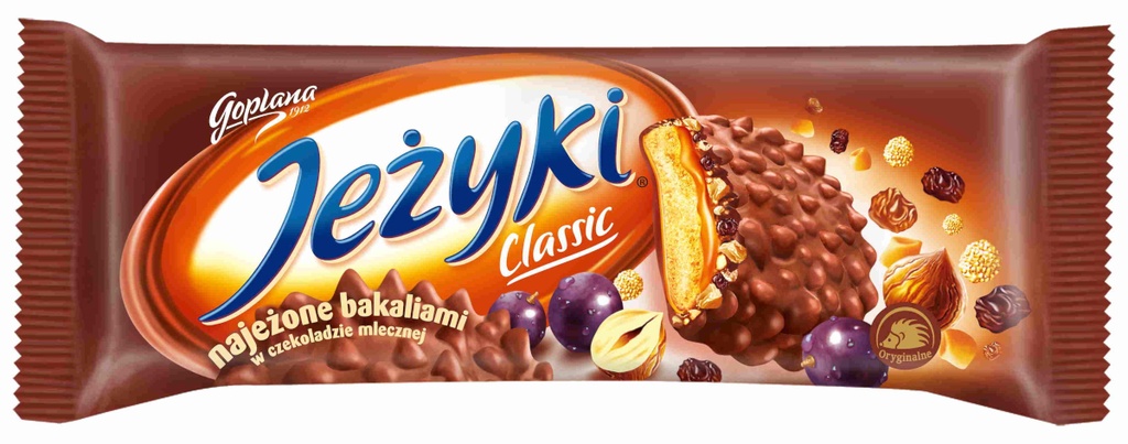 Biscuits Jeżyki Classic au chocolat au lait 140 g Goplana