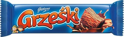 Grześki kakakowe w czekoladzie deserowej 36g