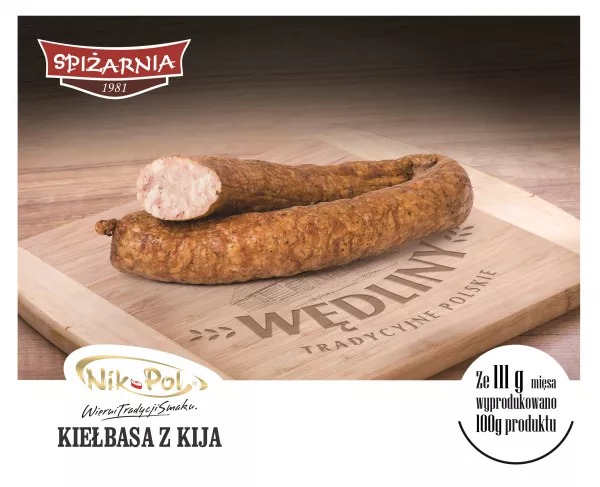 Saucisse polonaise 'z Kija' env. 1kg Nik-Pol