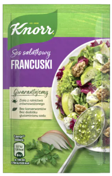 Knorr Sos Sałatkowy Francuski Winegre 8g