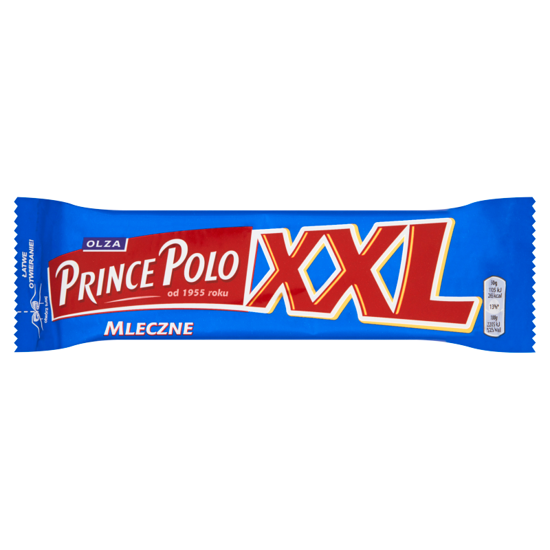 Gaufrette saveur chocolat au lait  "Prince Polo XXL"  45g