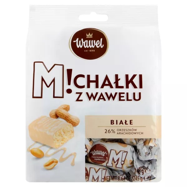 Wawel Michałki bonbons blancs 245g