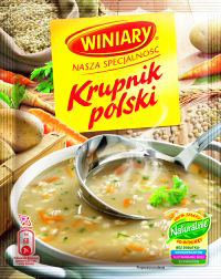 Winiary Soupe polonaise à l&#39;orge Krupnik déshydratée 59g