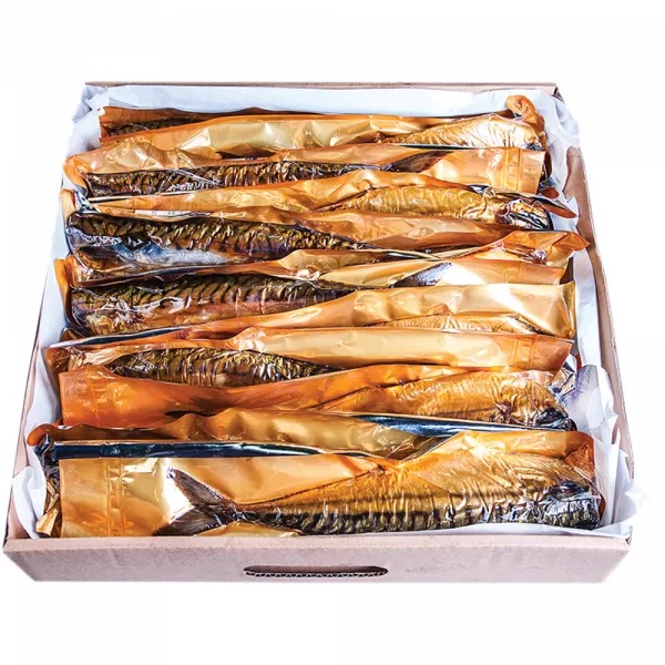 Macrou afumat carcasă 300g 500g ambalat în vid Rafa