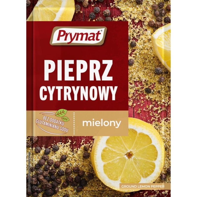 Pieprz cytrynowy mielony 20 g Prymat