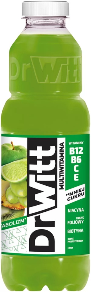 Băutură Dr Witt Premium Metabolism Multivitamină Verde 1L Maspex