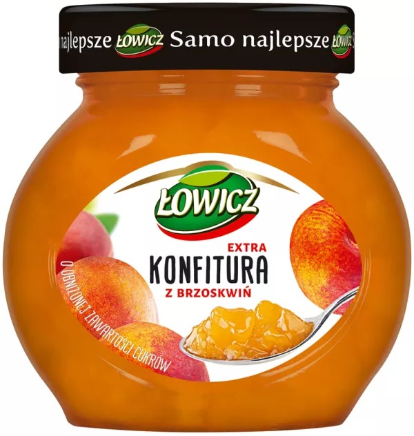 Confitură de Piersici Łowicz 240g Maspex