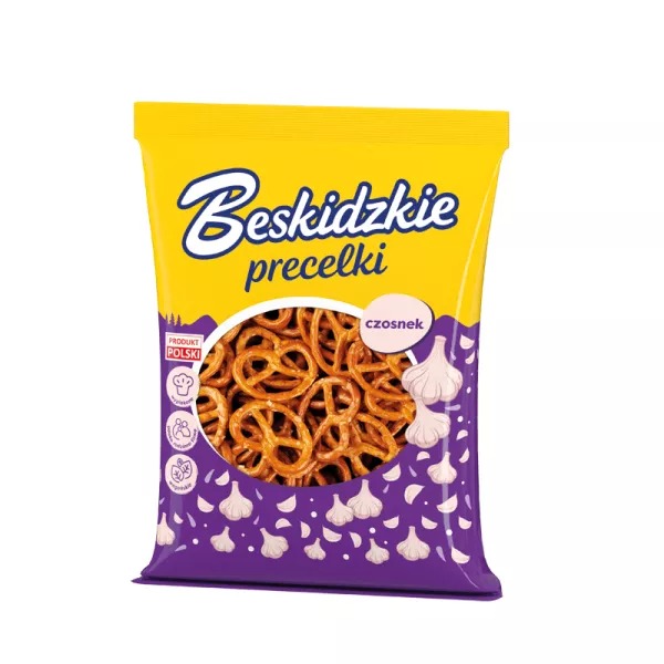 Precelki 120g z Czosnkiem Beskidzkie