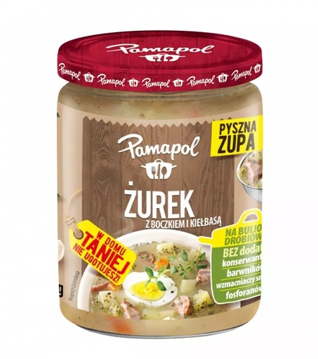 Zurek Z Boczkiem Wedzonym I Kielbasa 470G Pamapol