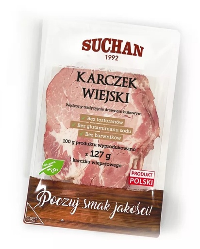 Karczek Wiejski Plastry 100G Suchan
