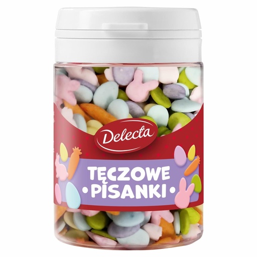 Dekoracje Tęczowe Pisanki 48G Delecta