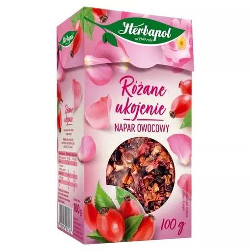 [r010-102] Ceai Vrac 100g Liniște Trandafirie Herbapol
