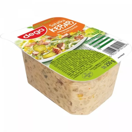 Salată Kebab cu Pui 250g Dega