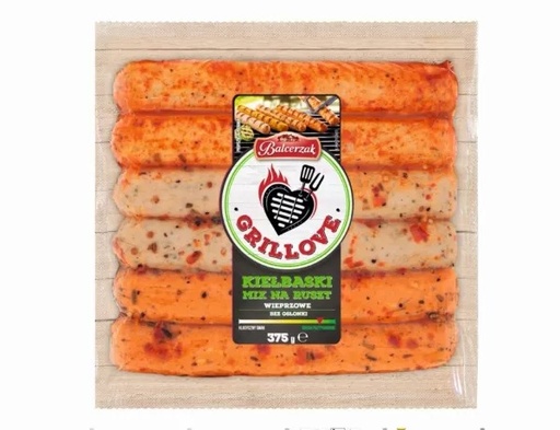 Mix de Cârnați pentru Grătar cu Condimente 375g Balcerzak