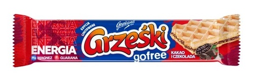 [r008-01-00291-] Napolitană Grześki Gofree Cacao cu Magneziu 31g Goplana