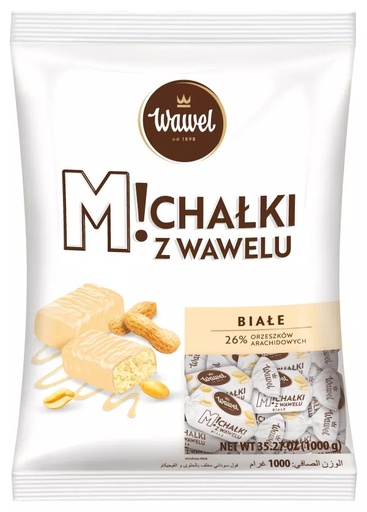 [r009-01-00366-] Bonbons Michałki Blancs de Wawel 1kg