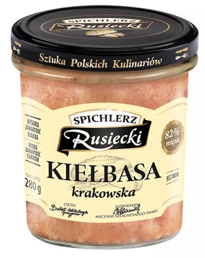 [r002-03-00040-r002-058-6] Saucisse De Cracovie Rusiecki 280g