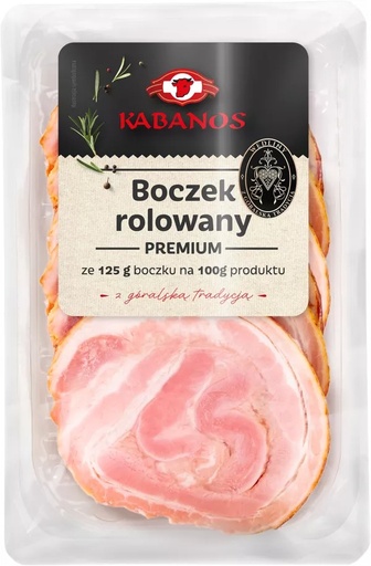 [rc01-01-00503-1] Piept De Porc Rulat Feliat 100g Kabanos Jablonka
