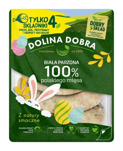 [rc01-01-00503-5] Cârnat Alb 375g Dolina Dobra