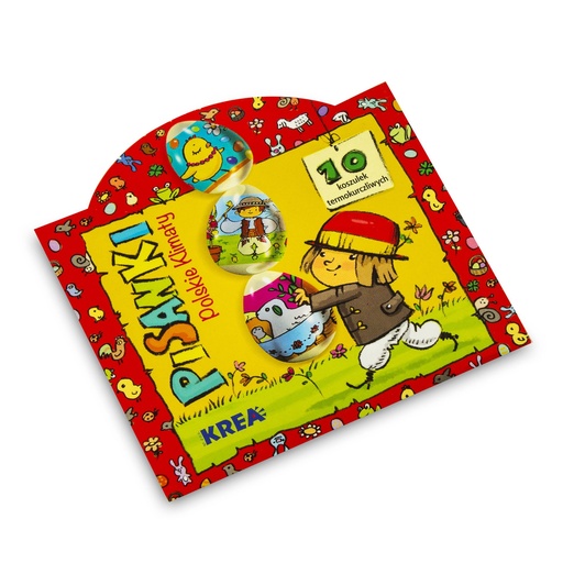 [r011-05] Folii Decorative Pentru Ouă Motive Poloneze Krea