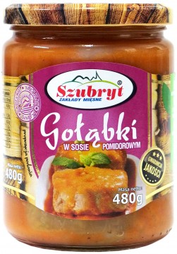 [r002-061] Gołąbki w sosie pomidorowym 480g Szubryt