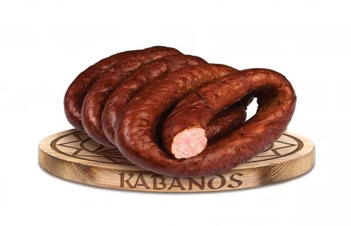 [rc01-01-00469-rc01-496] Kiełbasa Wieprzowa z Dodatkiem Cielęciny Ok 1,1kg Kabanos Jabłonka 