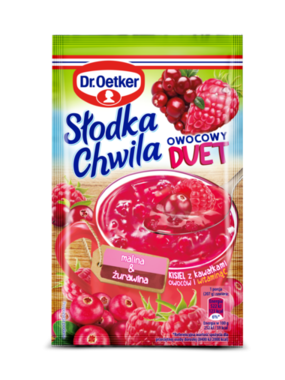 [r005-01-00170-r005-228] Kisiel Malina-Żurawina 32g Dr. Oetker