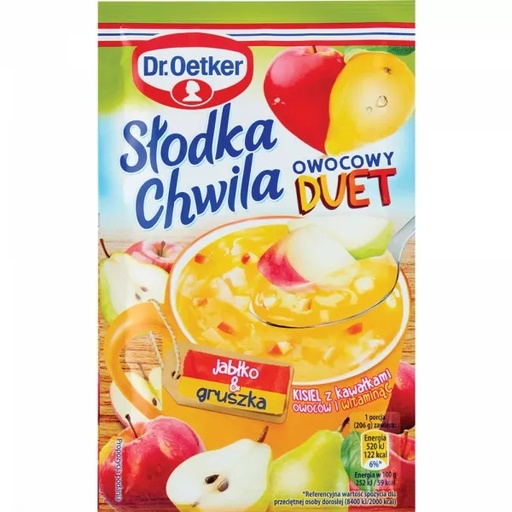 [r005-01-00172-r005-231] Gelée en poudre Duo Pomme Poire 31,5g Dr. Oetker