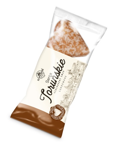 [r007-01-00252-r008-342] Kopernik Pain d'Épices en Forme de Cœur de Toruń 120g