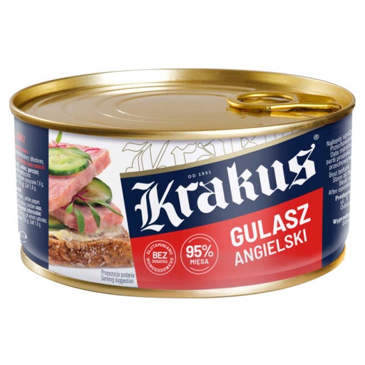 [r003-05-00082-r003-115] Krakus Goulash Anglais Conserve 300g