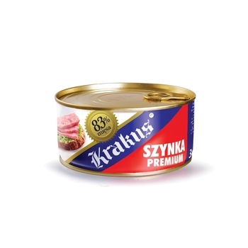 [r003-05-00088-r003-121] Krakus Szynka Premium Konserwa 300g