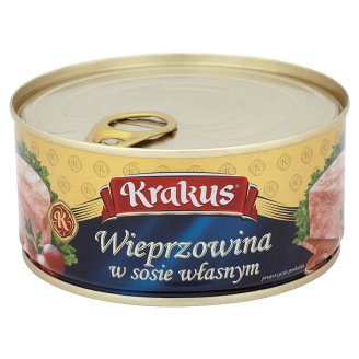 [r003-05-00089-r003-122] Conserve de Porc dans sa sauce "Krakus" 300g