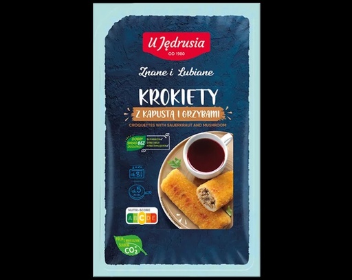 [rc03-610] Krokiety z kapustą i grzybami 400g U Jedrusia