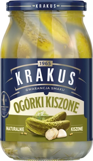 Ogórki Kiszone Krakus 840g Maspex 