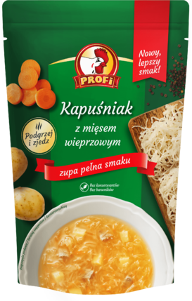 [r002-06-00056-r002-092] Profi Zupa Kapuśniak z mięsem wieprzowym 450g
