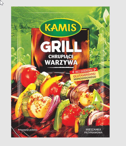 [r004-08-00125-r004-173] Przyprawa chrupiące warzywa 20g Grill kamis