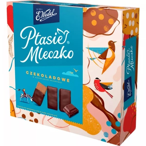 [r008-01-00269-r008-348] Ptasie Mleczko Czekoladowe - Pianka w Czekoladzie 340g Wedel