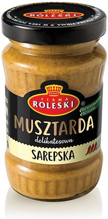 [r002-05-00047-r002-080] Roleski musztarda sarepska 175g