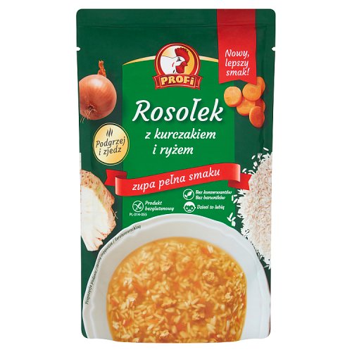[r002-06-00061-r002-097] Rosół z Kurczakiem i Ryżem Profi 450g
