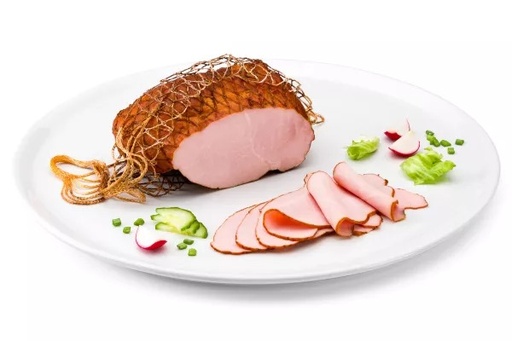 [rc01-01-00465-rc01-491] Szynka w siatce ok. 0,9kg JBB