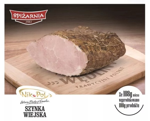 [rc01-01-00488-rc01-530] Szynka wiejska Nik Pol ok. 1,2kg
